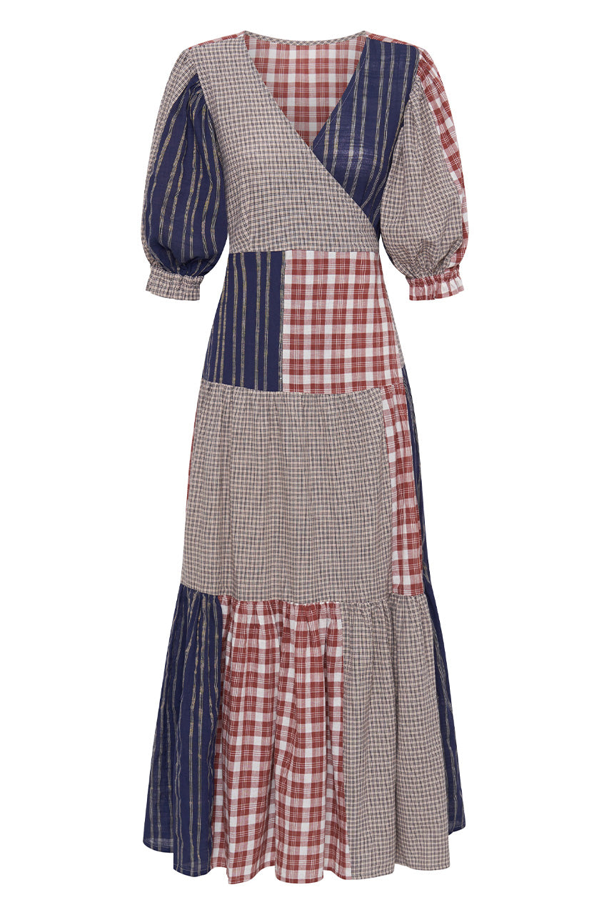Poet Patchwork Dress