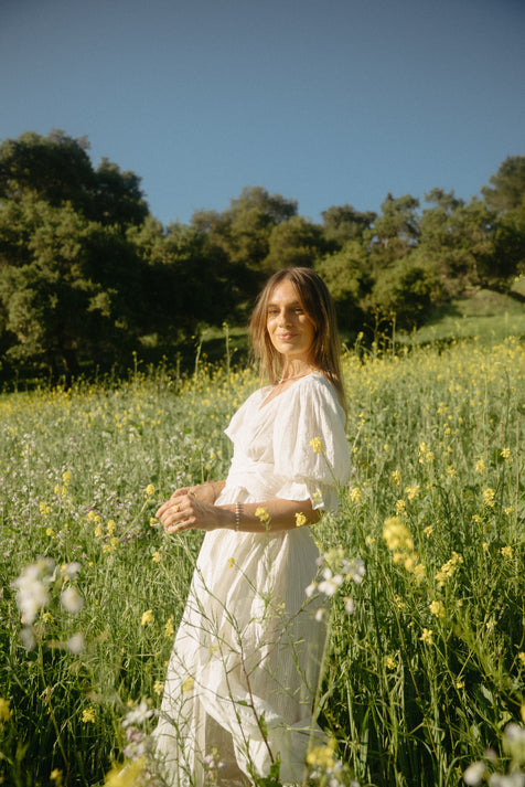 Uma Maxi Dress ~ White