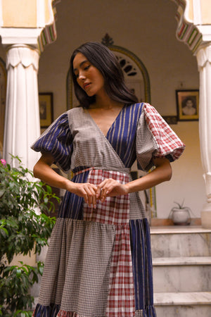 Poet Patchwork Dress