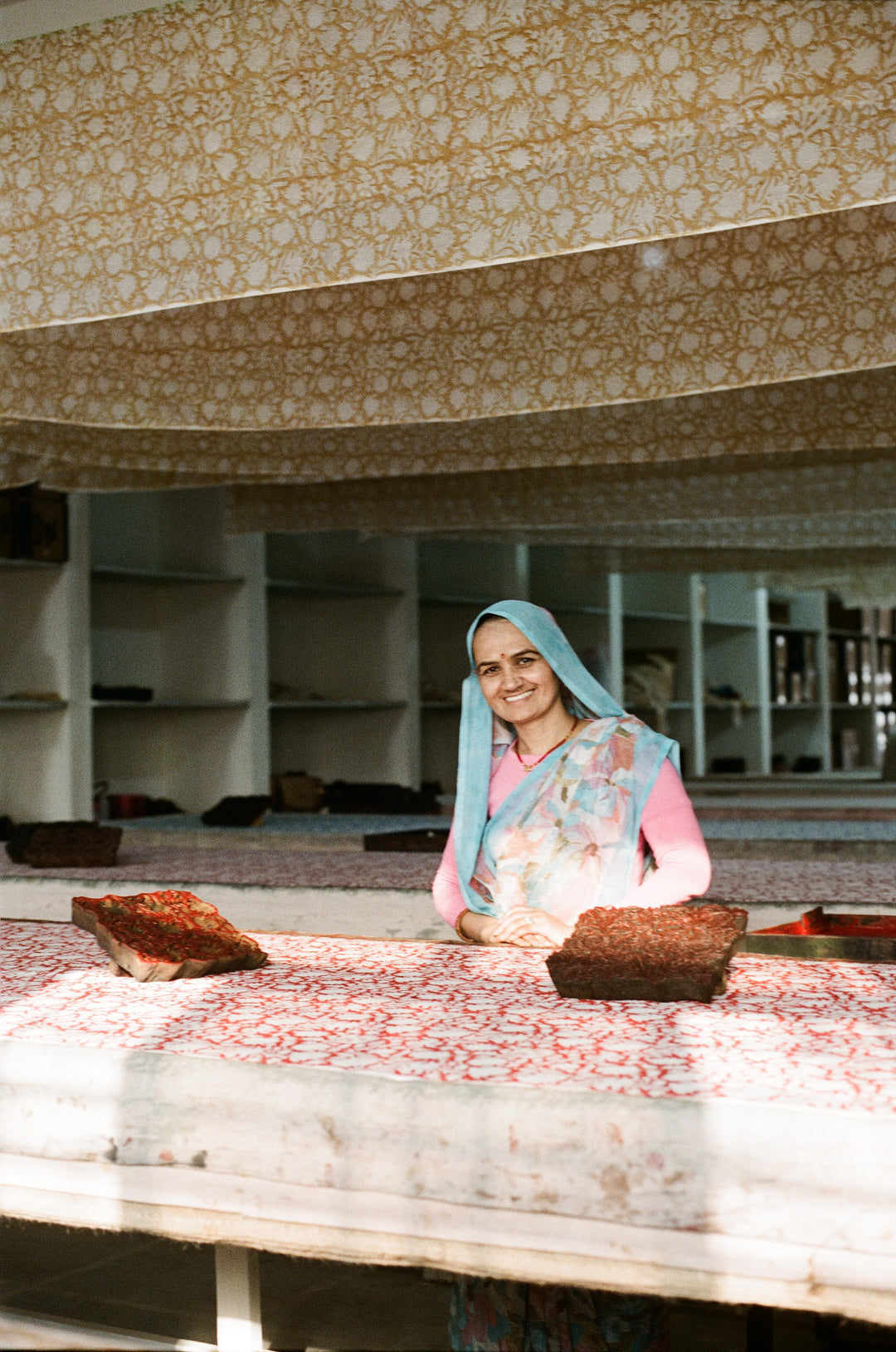 Kyra Midi Dress ~ Saffron