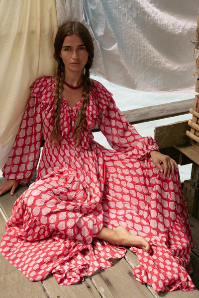 Pari Maxi Dress ~ Sangria