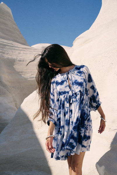 Kyra Mini Dress ~ Deep Sea