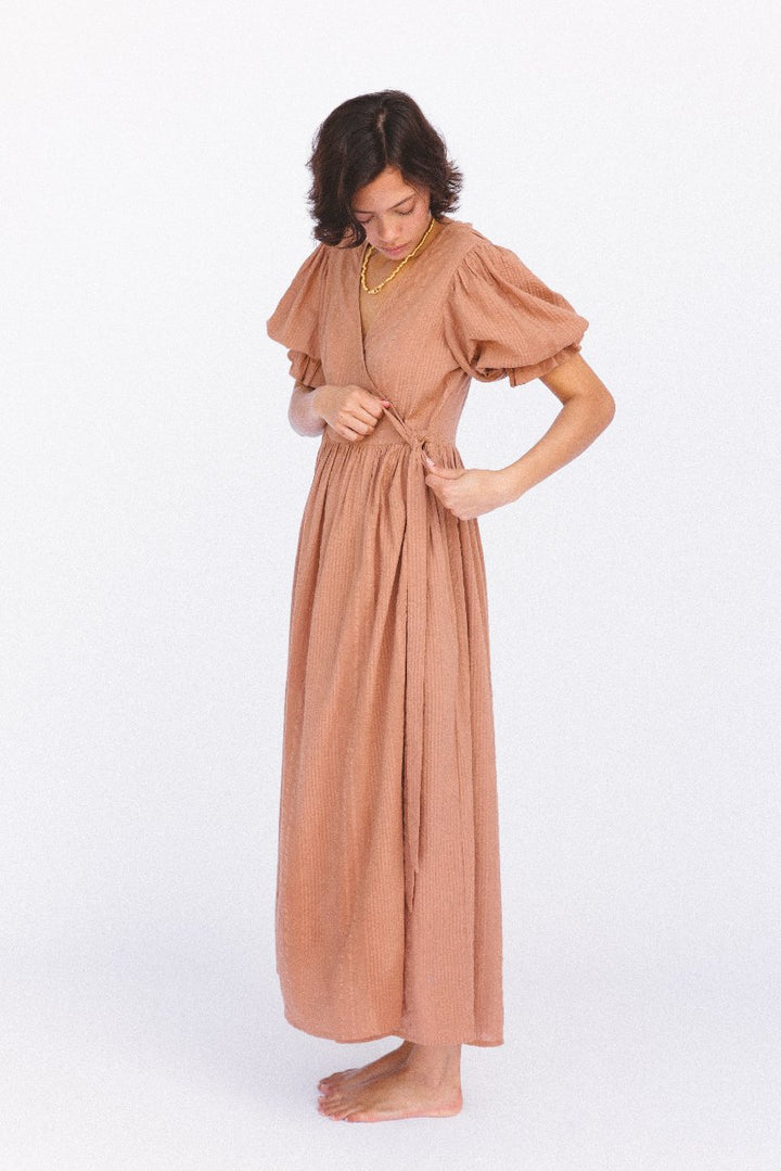 Uma Maxi Dress ~ Clay