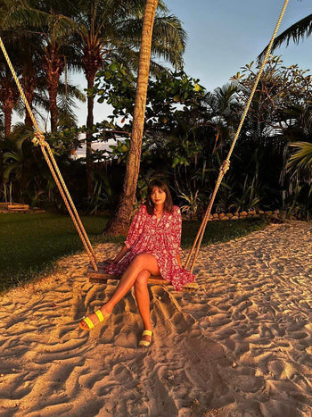 Kyra Mini Dress ~ Saffron