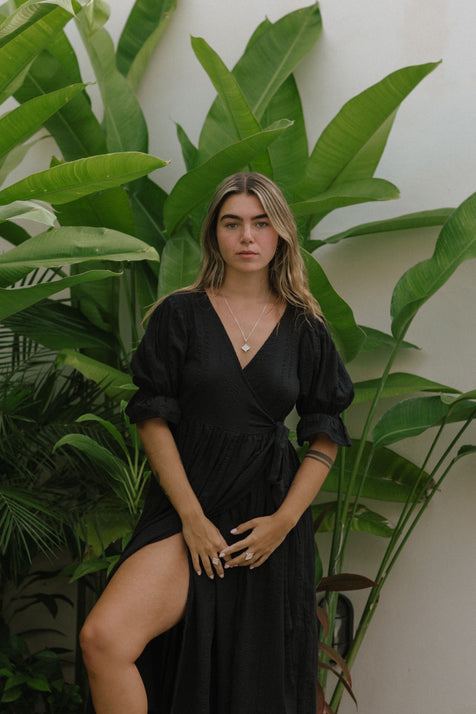 Uma Maxi Dress ~ Black