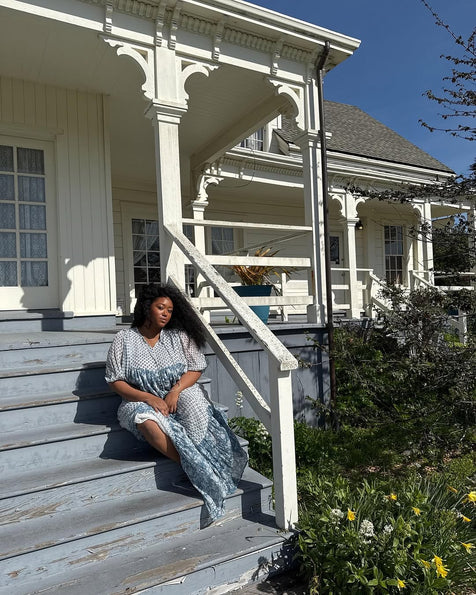 Nora Maxi Dress ~ Aquamarine