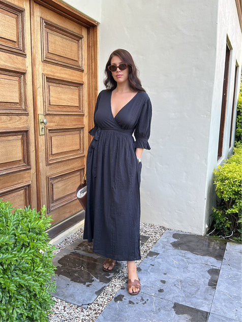 Uma Maxi Dress ~ Black